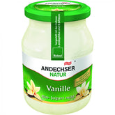 Yaourt vanille 37% BIO 500 g ANDECHSER NATUR